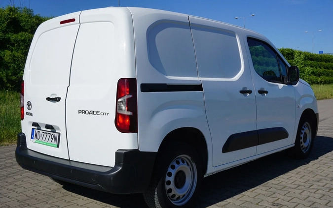 Toyota Proace City cena 46371 przebieg: 143533, rok produkcji 2020 z Uniejów małe 497